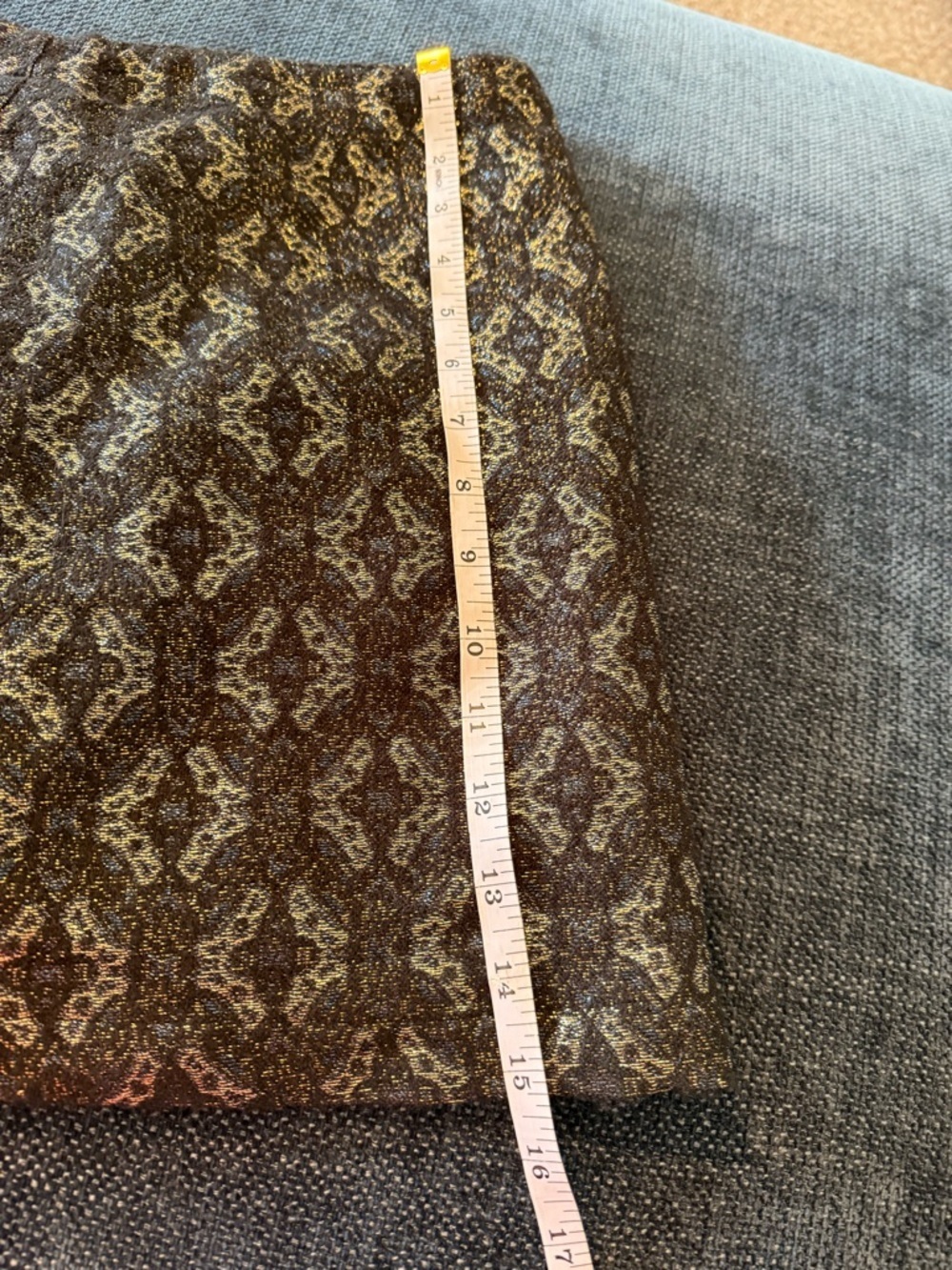 Abercrombie & Fitch Gold  Mini Skirt - Picture 6 of 6